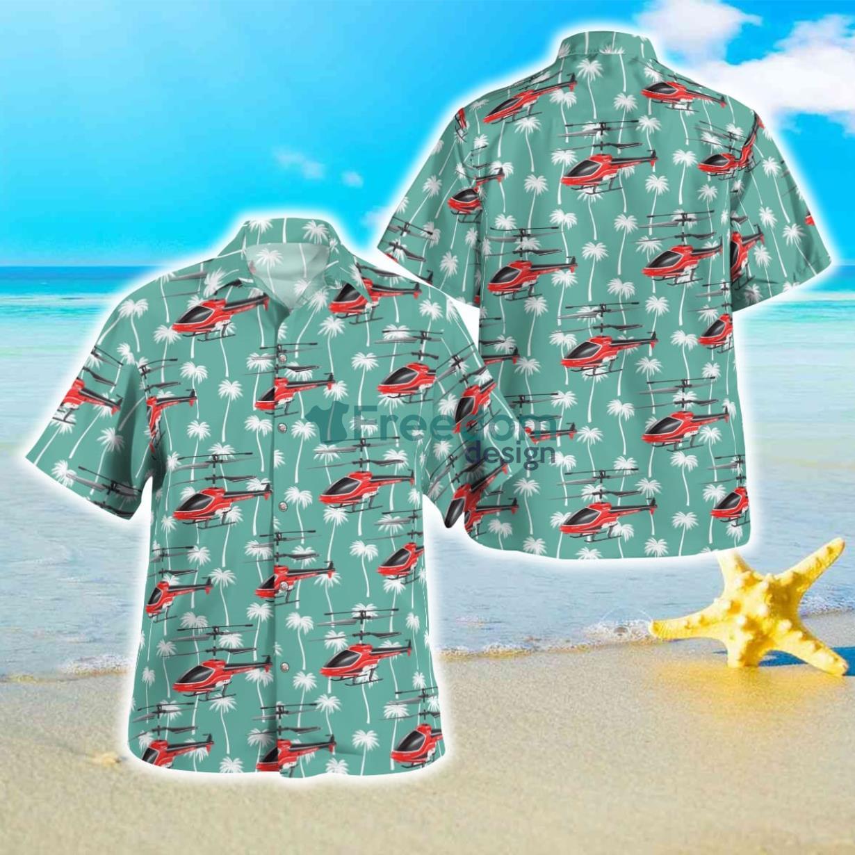 Radio-Controlled Helicopter EXCOUP Hawaiian Shirt Best Style For Men Women Product Photo 1