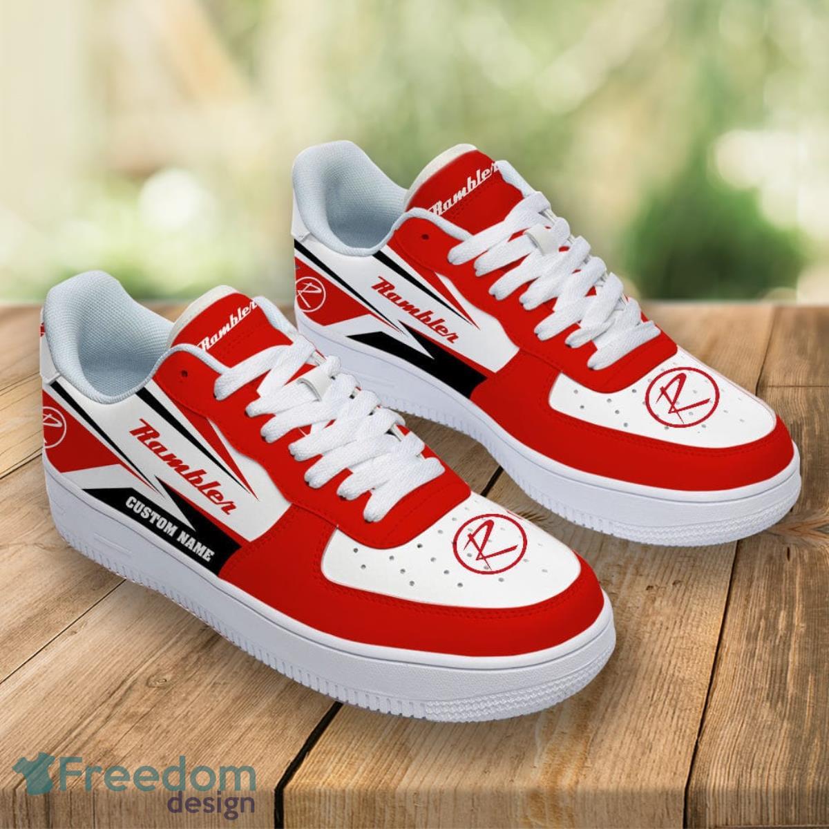 Rambler Custom Name Air Force Shoes Sport Sneakers For Men Women Product Photo 2