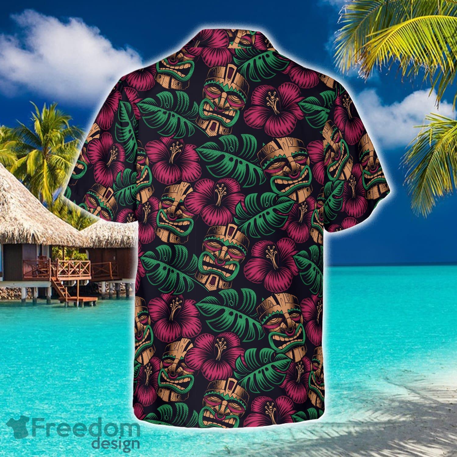 Chicago Cubs Hawaiian Beach Pattern 3D Shirt, Summer Vacation Gift