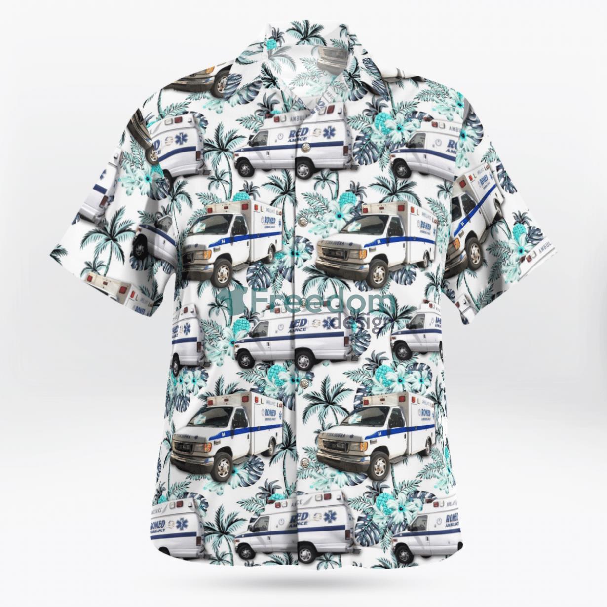 Romed Ambulance, Pennsylvania Fleet Hawaiian Shirt Best Style For Men Women Product Photo 1