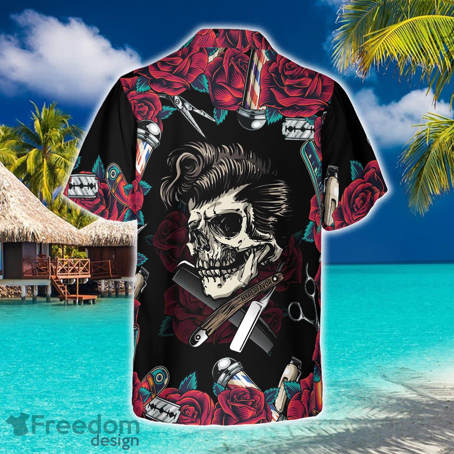 Skull Pirate Hawaiian Shirt: Cool Shirt For - Gift Idea