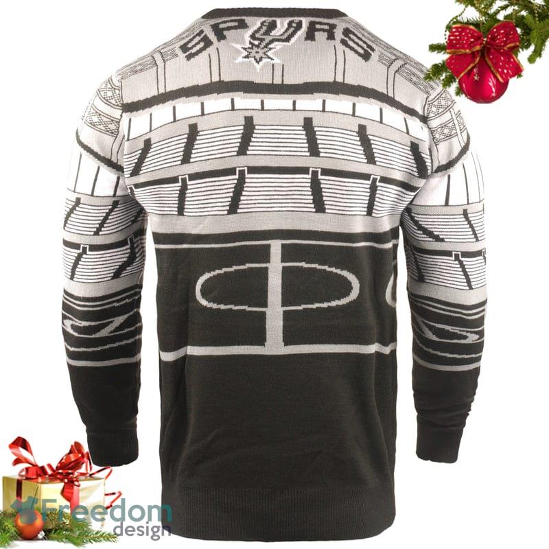 NBA San Antonio Spurs Custom Name Number Ugly Christmas Sweater