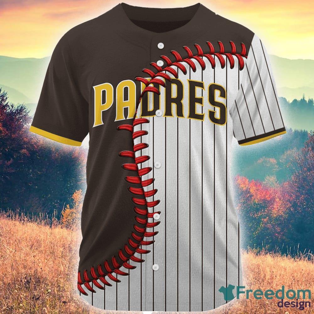 San Diego Padres Premium MLB Jersey Shirt Custom Number And Name For Men  And Women Gift Fans - Freedomdesign