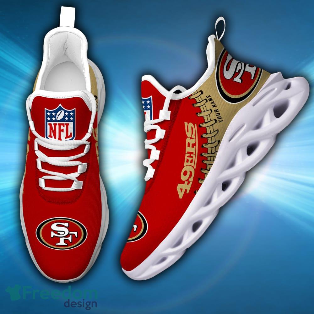 Nfl San Francisco 49ers Custom Name Max Soul Shoes Chunky Sneakers