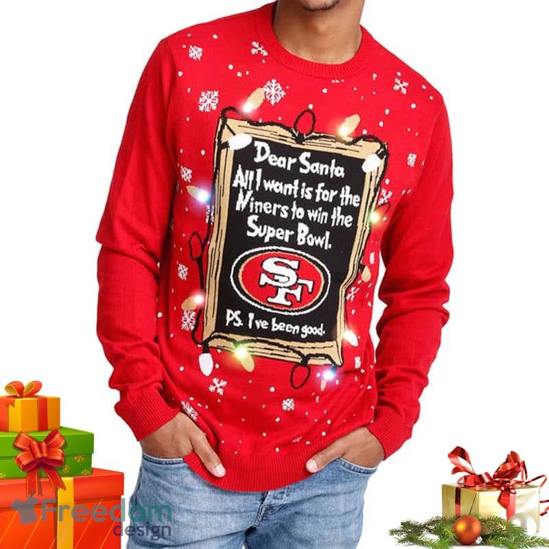 The Best Christmas Sweater For San Francisco 49ers Fans