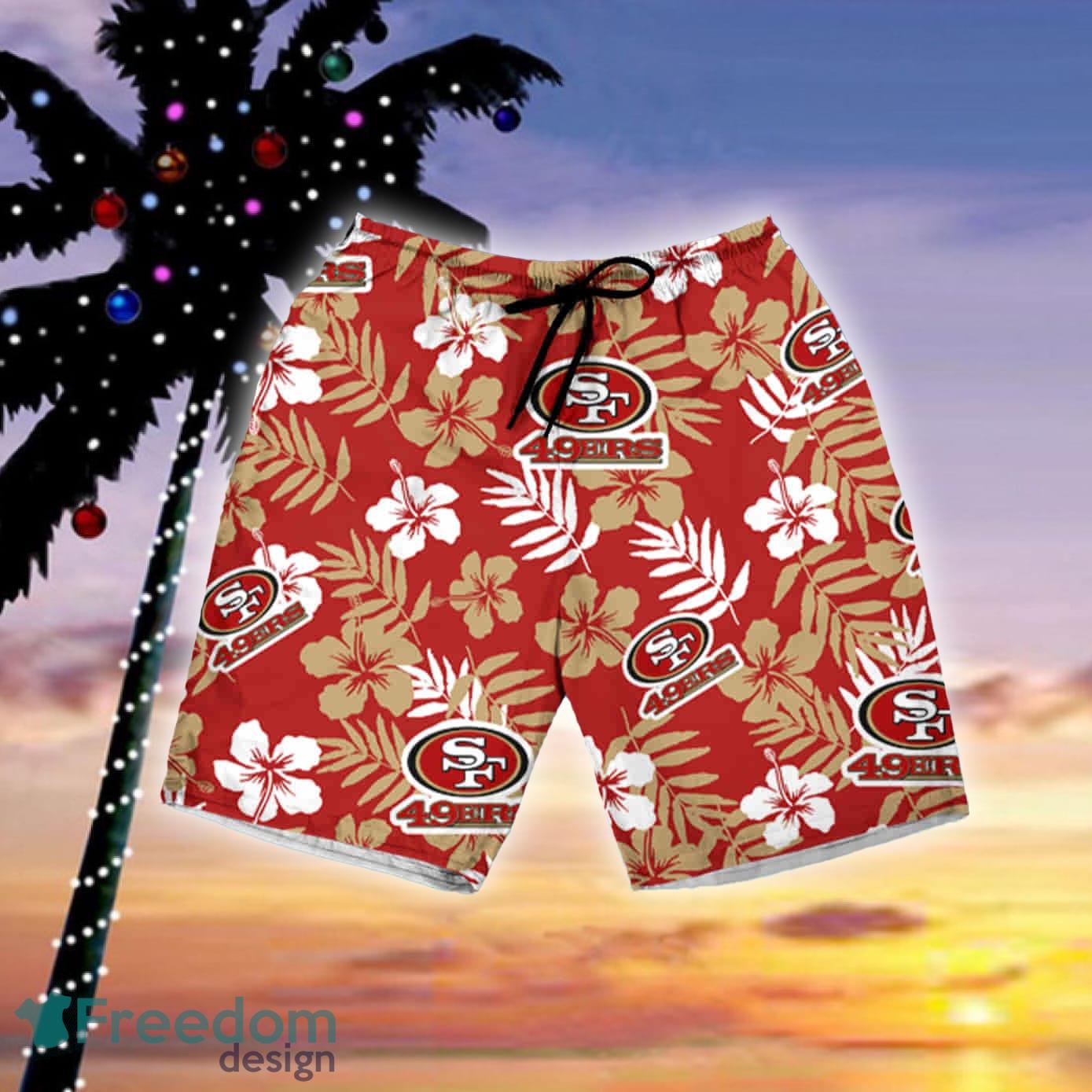 SAN FRANCISCO ERS NFL TOMMY BAHAMA Style Combo Hawaiian Shirt And Short -  Freedomdesign