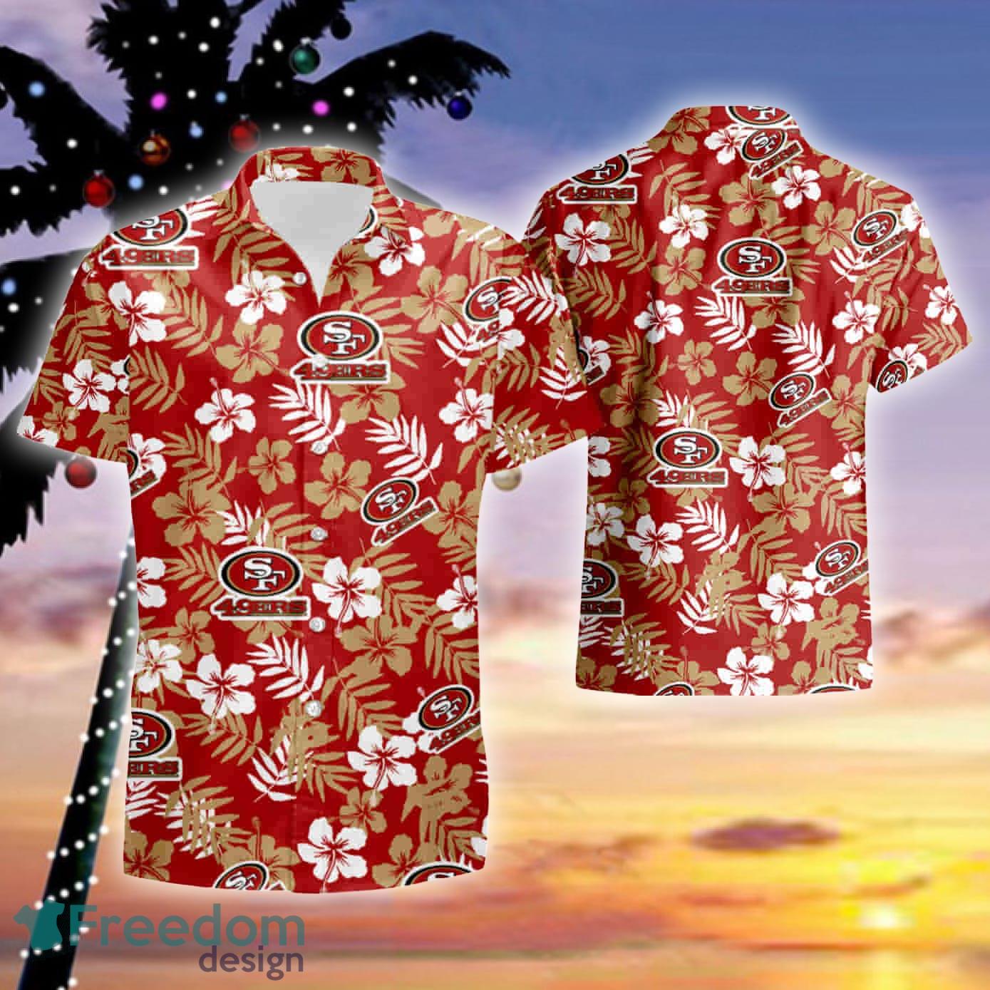 SAN FRANCISCO ERS NFL TOMMY BAHAMA Style Combo Hawaiian Shirt And Short -  Freedomdesign