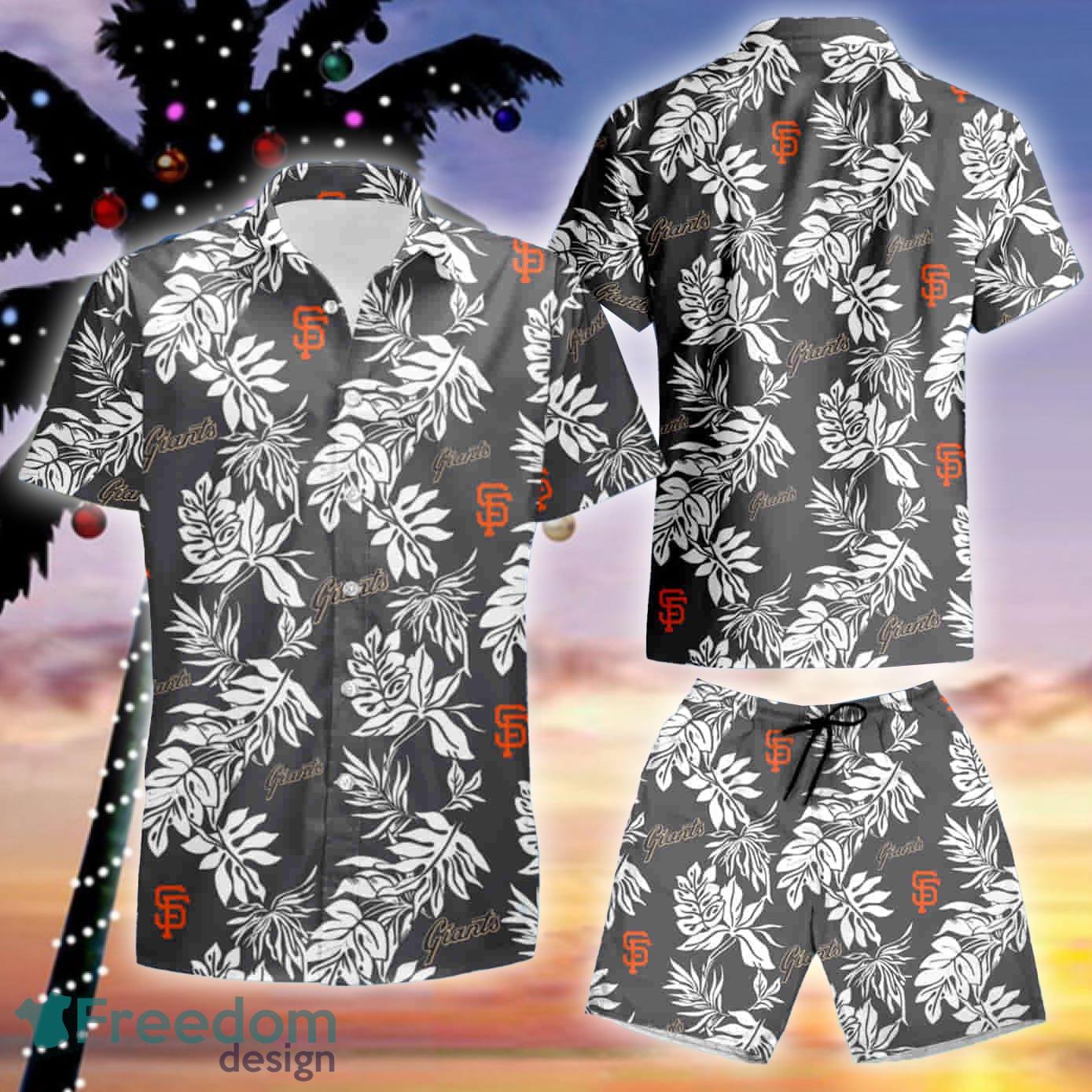 San Francisco Giants Aloha Mlb Hawaiian Shirt And Short