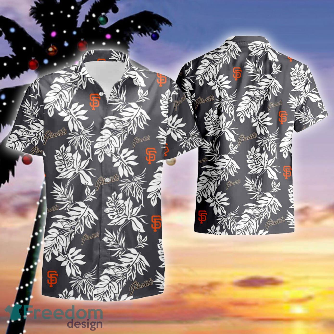 SAN FRANCISCO GIANTS MLB TOMMY BAHAMA Hawaiian Shirt And Short Set -  Freedomdesign
