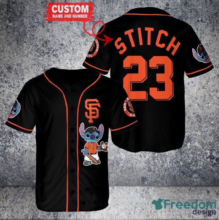 San Francisco Giants Custom Name & Number Baseball Jersey Shirt Best Gift  For Men And Women