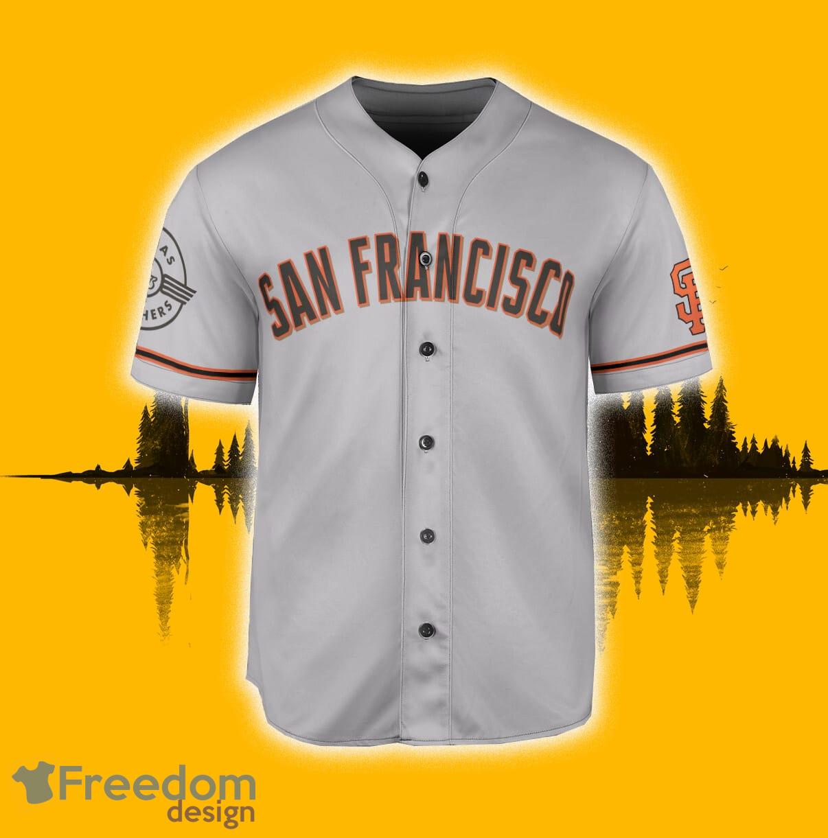 Custom Name Grey Orange White Baseball Jerseys Shirt - Freedomdesign