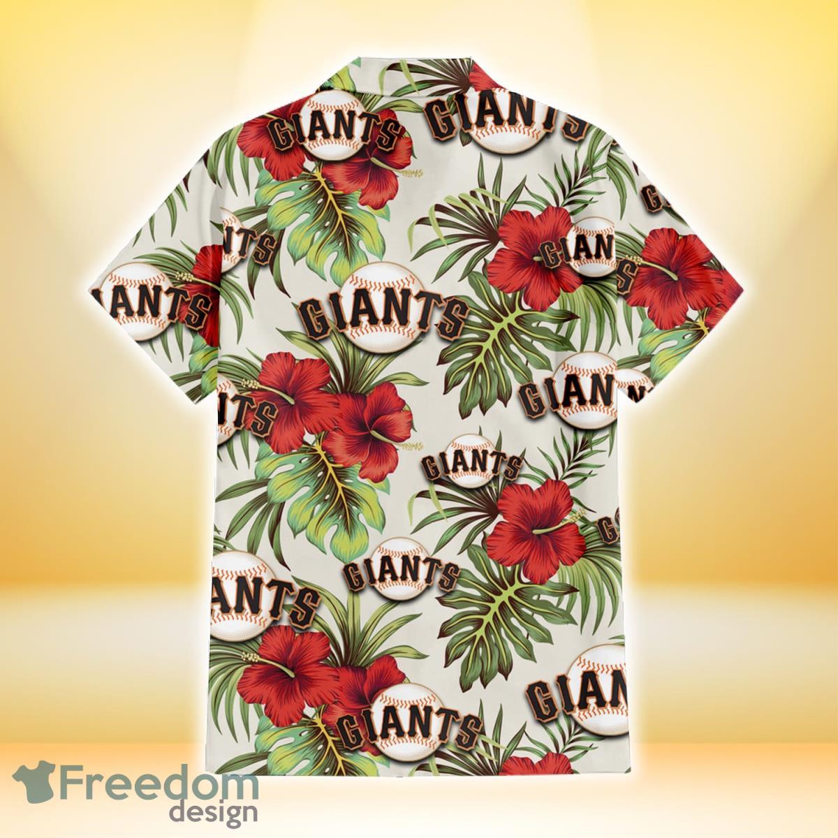 Atlanta Braves Red Hibiscus Green Leaf Dark Background 3D Hawaiian Shirt  Gift For Fans - Freedomdesign