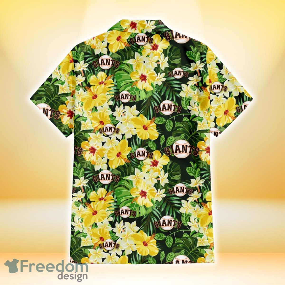 San Francisco Giants Hawaiian Shirt Tropical flower gift for fans