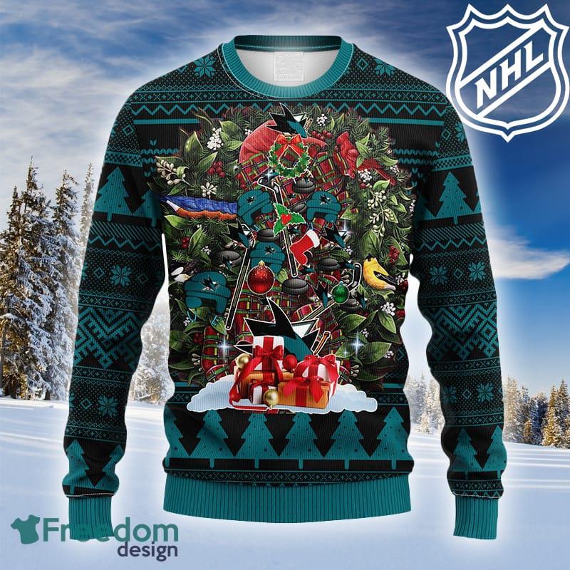 San Jose Sharks Christmas Ugly Sweater Best Christmas Gift For Sport Fans -  YesItCustom