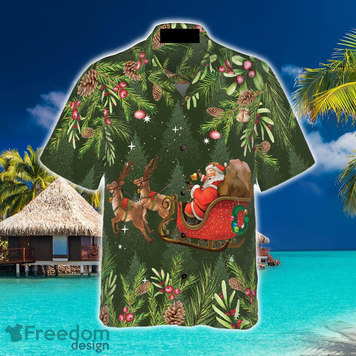 Christmas In July Santa Claus Tropical Hawaiian Shirt Tropical Summer For  Men And Women - Freedomdesign