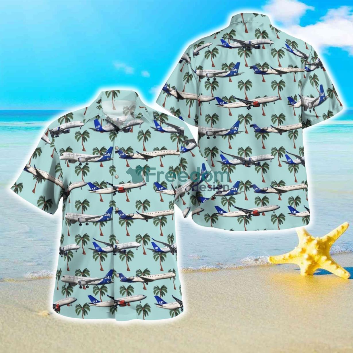 Scandinavian Airlines - SAS Fleet Hawaiian Shirt Best Style For Men Women Product Photo 1