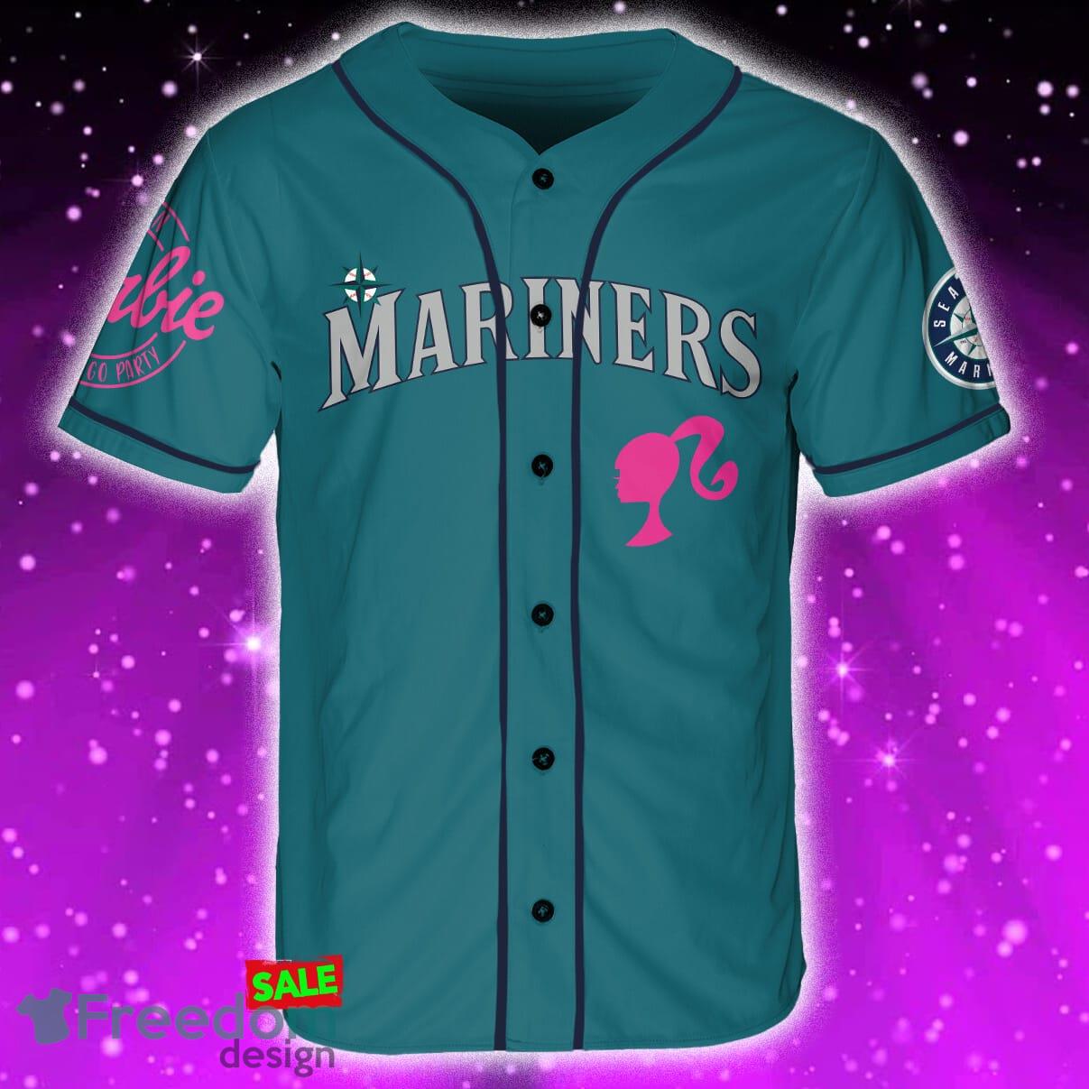 Seattle Mariners Barbie Royal Custom Number And Name Baseball