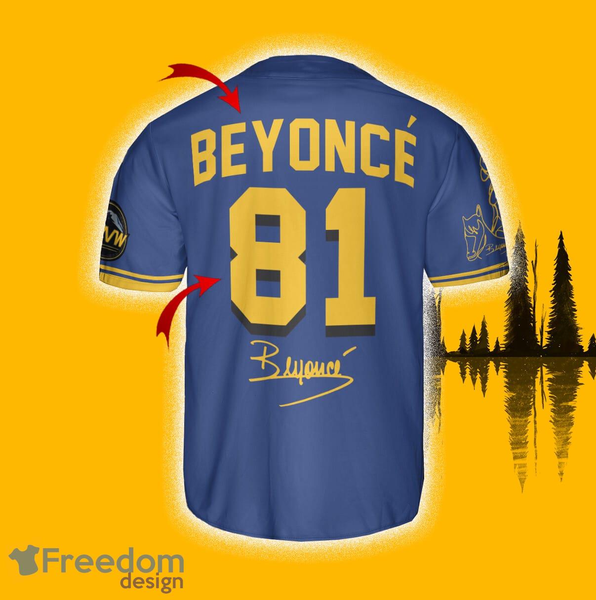 Seattle Mariners Beyonce Jersey Baseball Shirt White Custom Number And Name  - Freedomdesign
