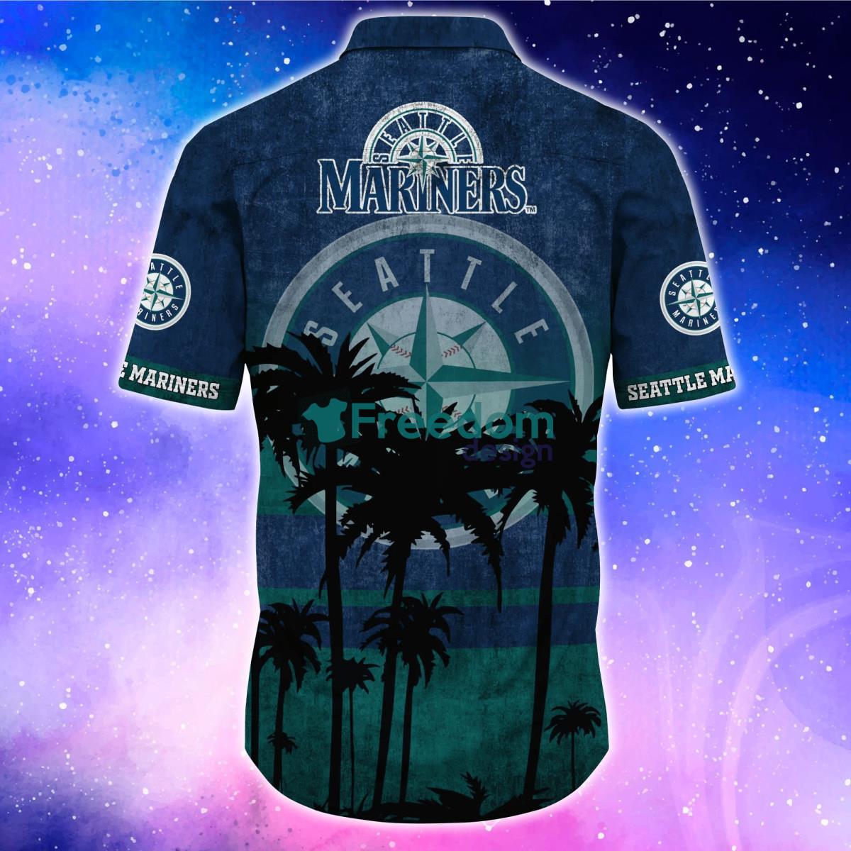 Seattle Mariners MLB Sport Team Ultra Hawaiian Shirt and Short