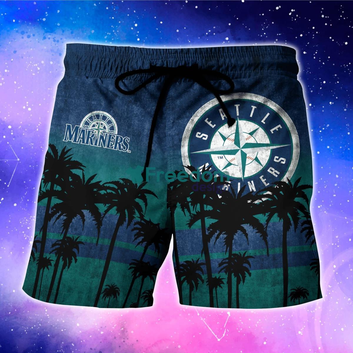 Seattle Mariners Mlb Hawaiian Shirt And Short - Freedomdesign