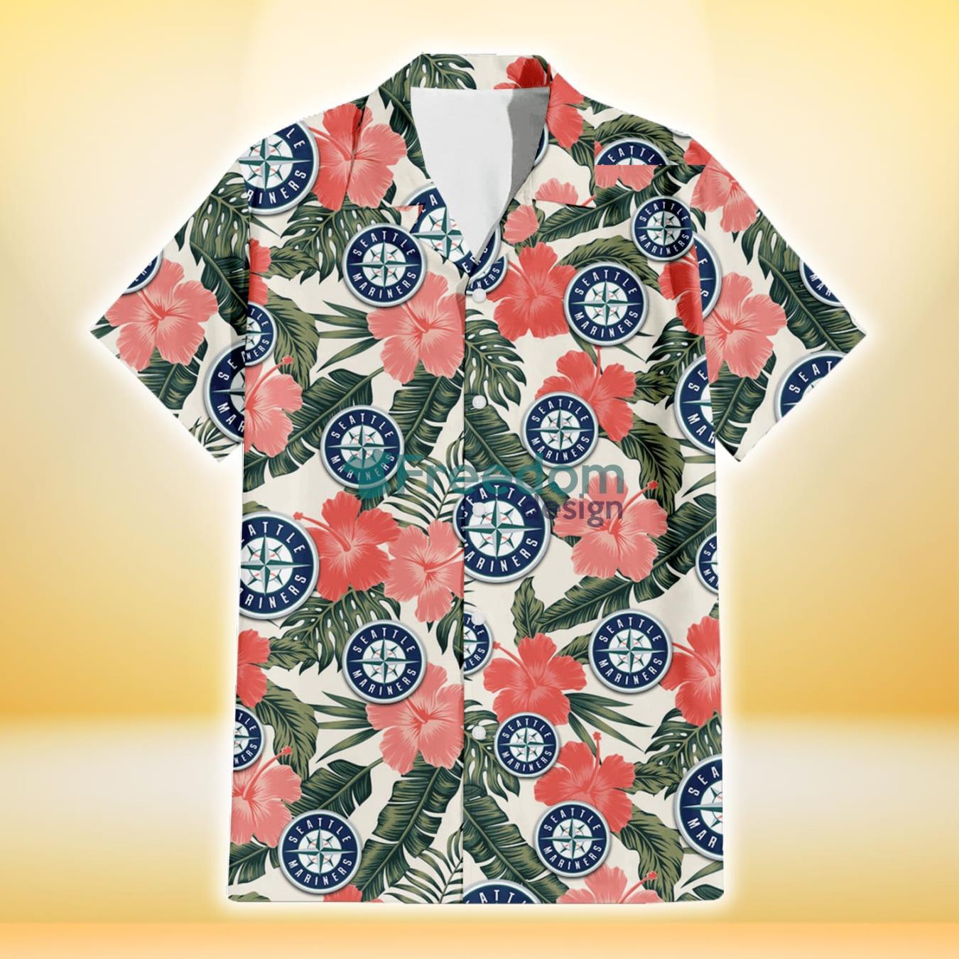 Seattle Mariners MLB Flower Sky Coconut Hawaii Shirt - YesItCustom