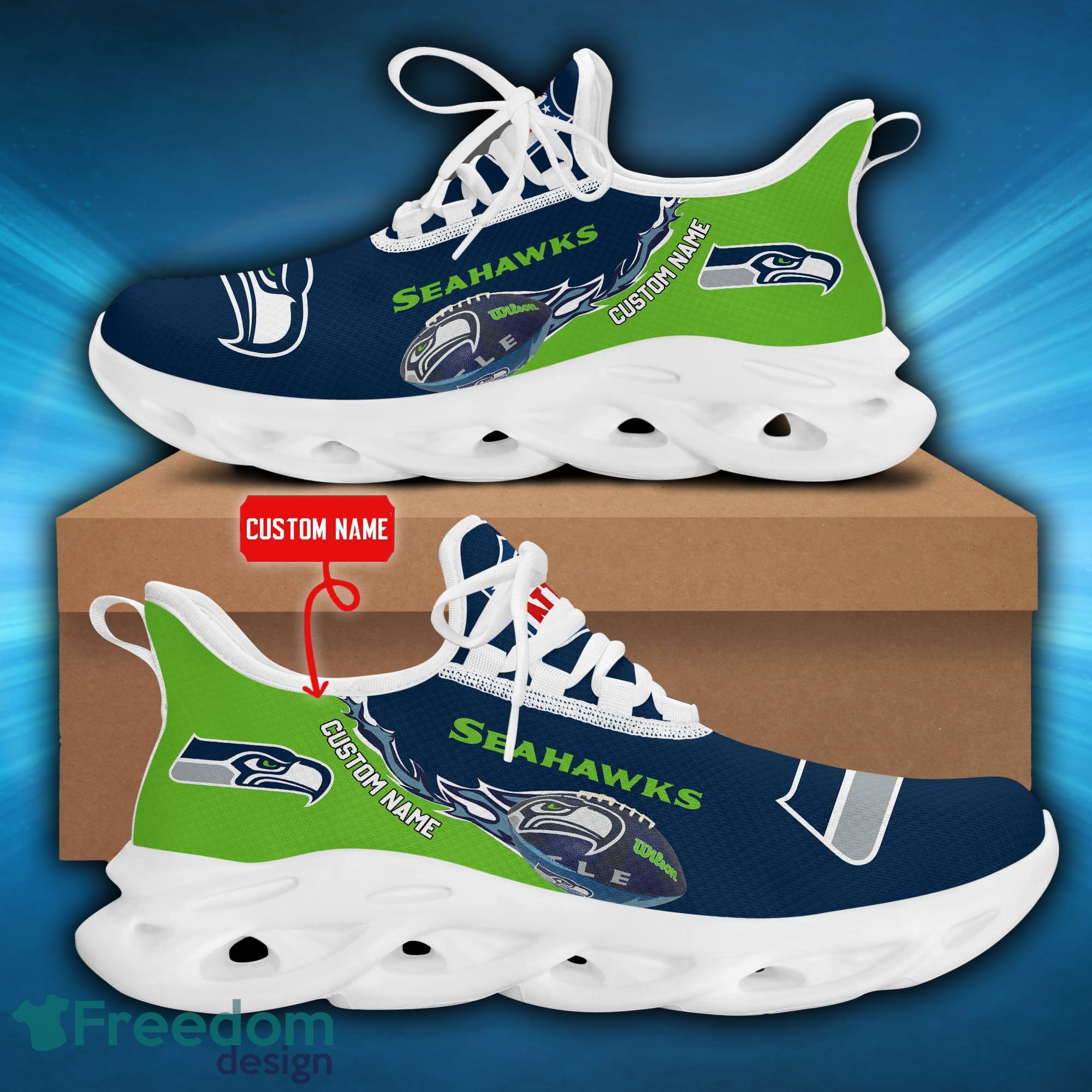 Seattle Seahawks NFL Clunky Max Soul Shoes - Freedomdesign