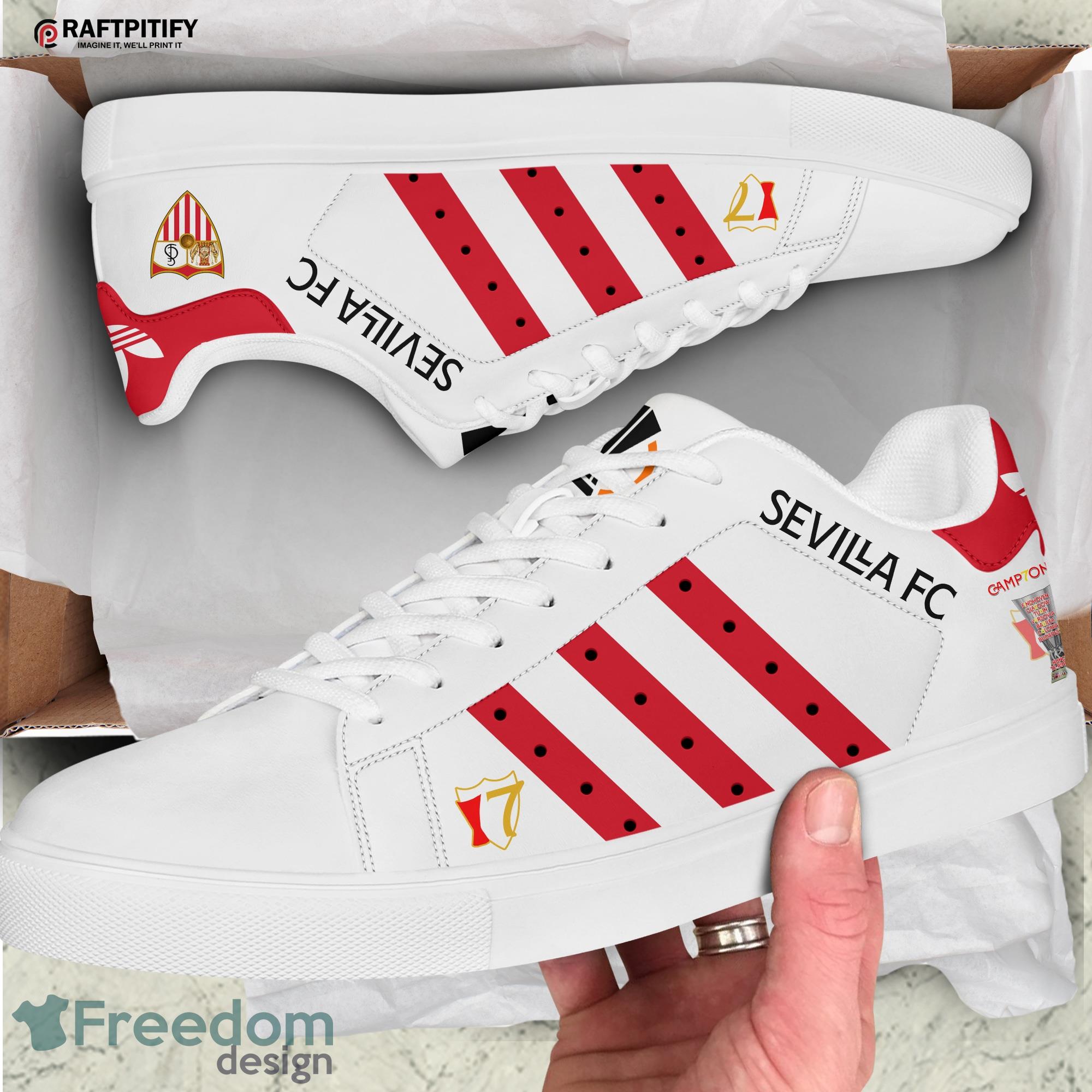 Gå vandreture Portræt Garderobe Sevilla FC 3 Stan Smith Shoes Skate - Freedomdesign