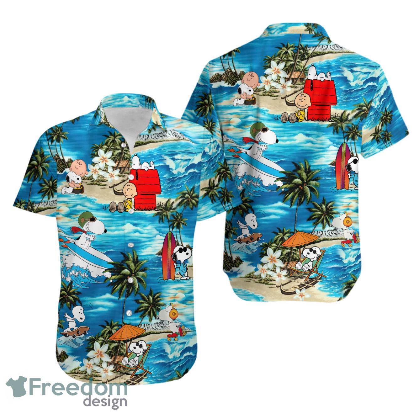 Snoopy Summer Time Hawaiian Shirt Beach Summer Product Photo 1