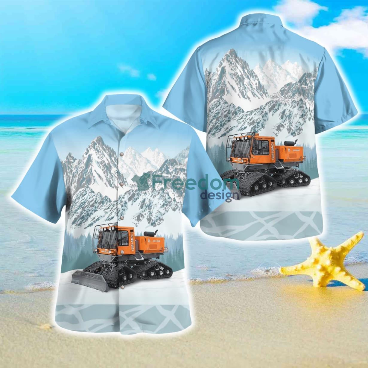 Snowcat 1000HD-side-L Hawaiian Shirt Best Style For Men Women Product Photo 1