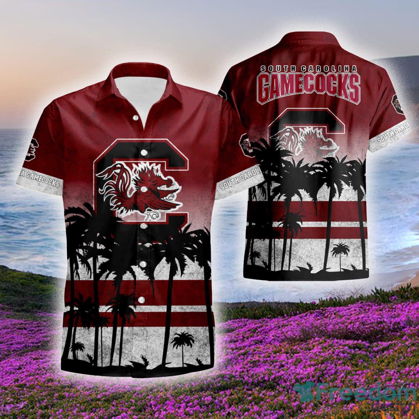 South Carolina Gamecocks Set 3D Hawaiian Shirt And Short Gift For Men And Women - South Carolina Gamecocks Hawaii Shirt Short Style Hot Trending Summer summer shirt_1