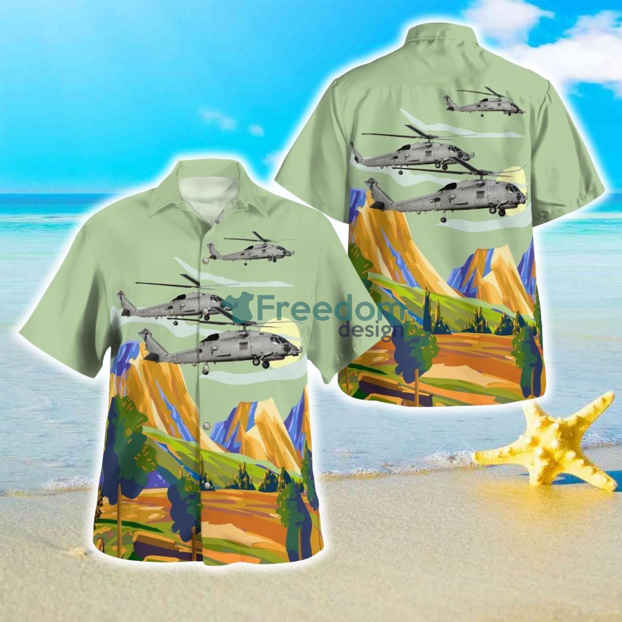 Spanish Navy Sikorsky SH-60B Seahawk Hawaiian Shirt Best Style For Men Women Product Photo 1