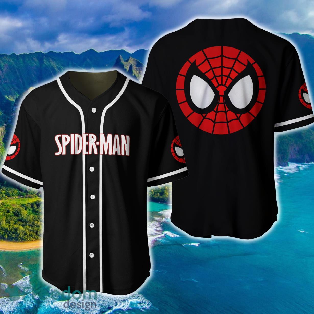 Spiderman Baseball Jersey Product Photo 1