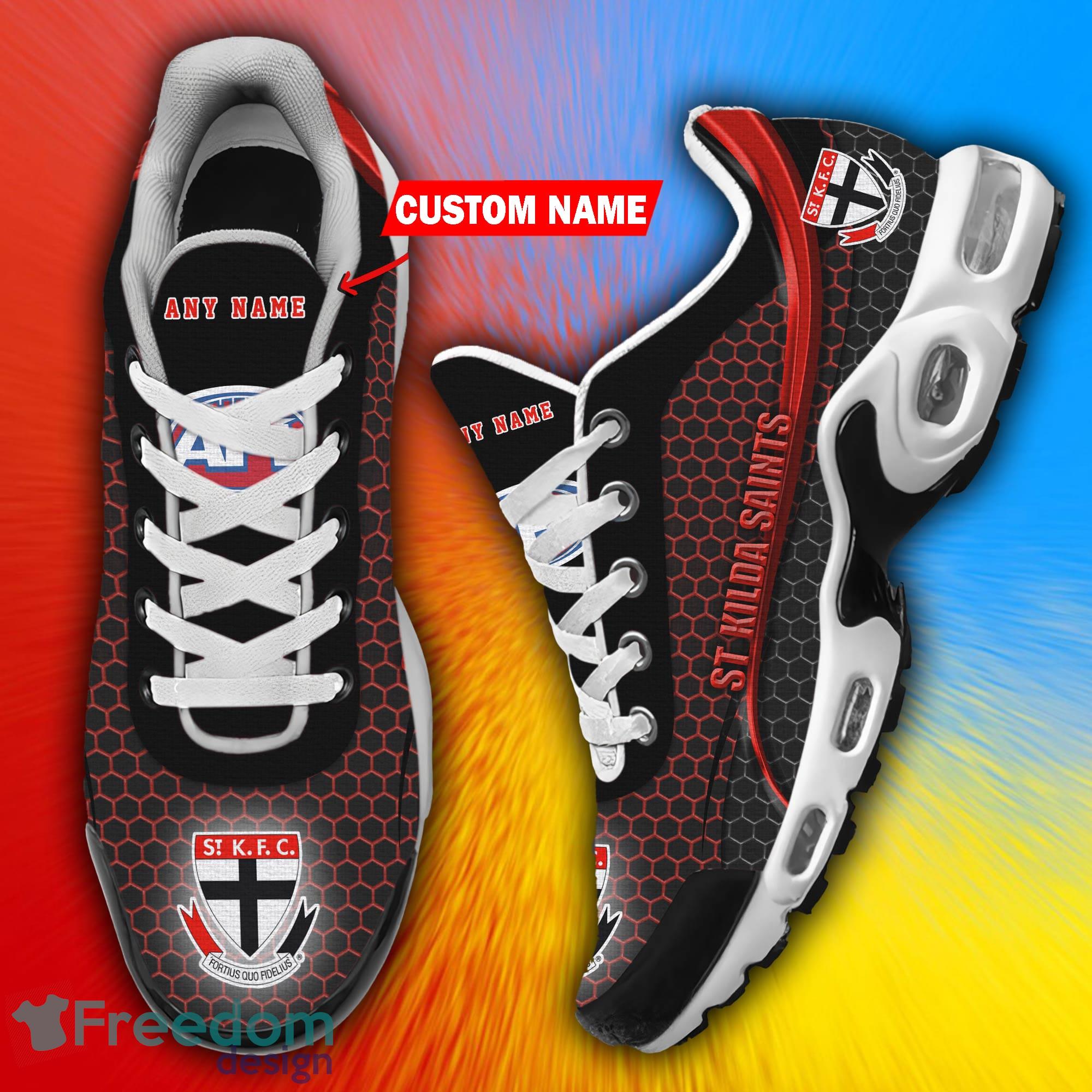 St. Kilda Saints AFL Team Logo Air Cushion Sports Shoes Fans Running  Sneakers Custom Name - Freedomdesign