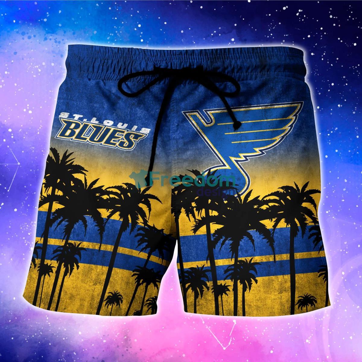 St. Louis Blues NHL Trending Hawaiian Shirt And Shorts For Fans -  Freedomdesign