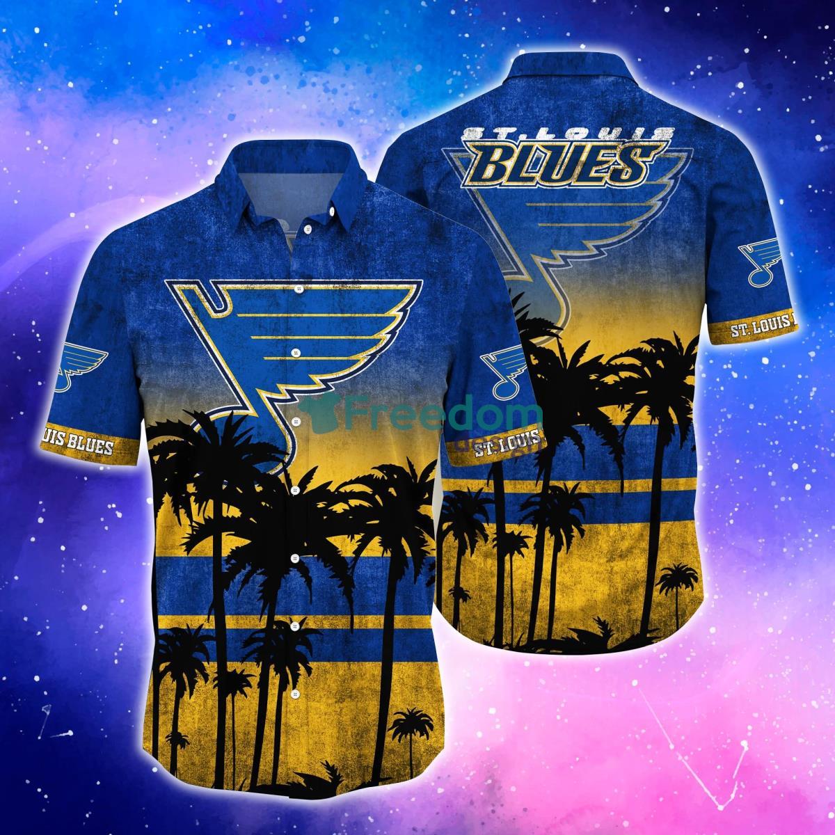 St. Louis Blues NHL Trending Hawaiian Shirt And Shorts For Fans Product Photo 1