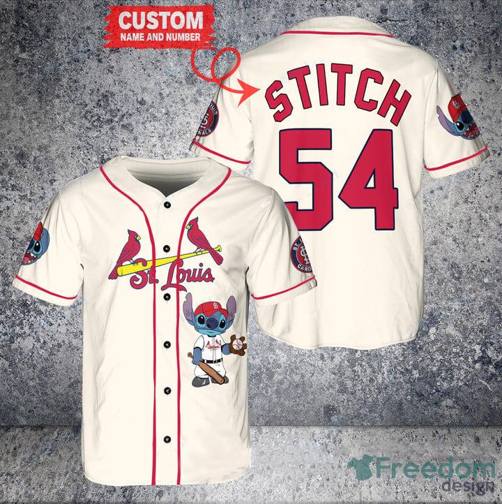 St. Louis Cardinals MLB Baseball Jersey Shirt Custom Name And