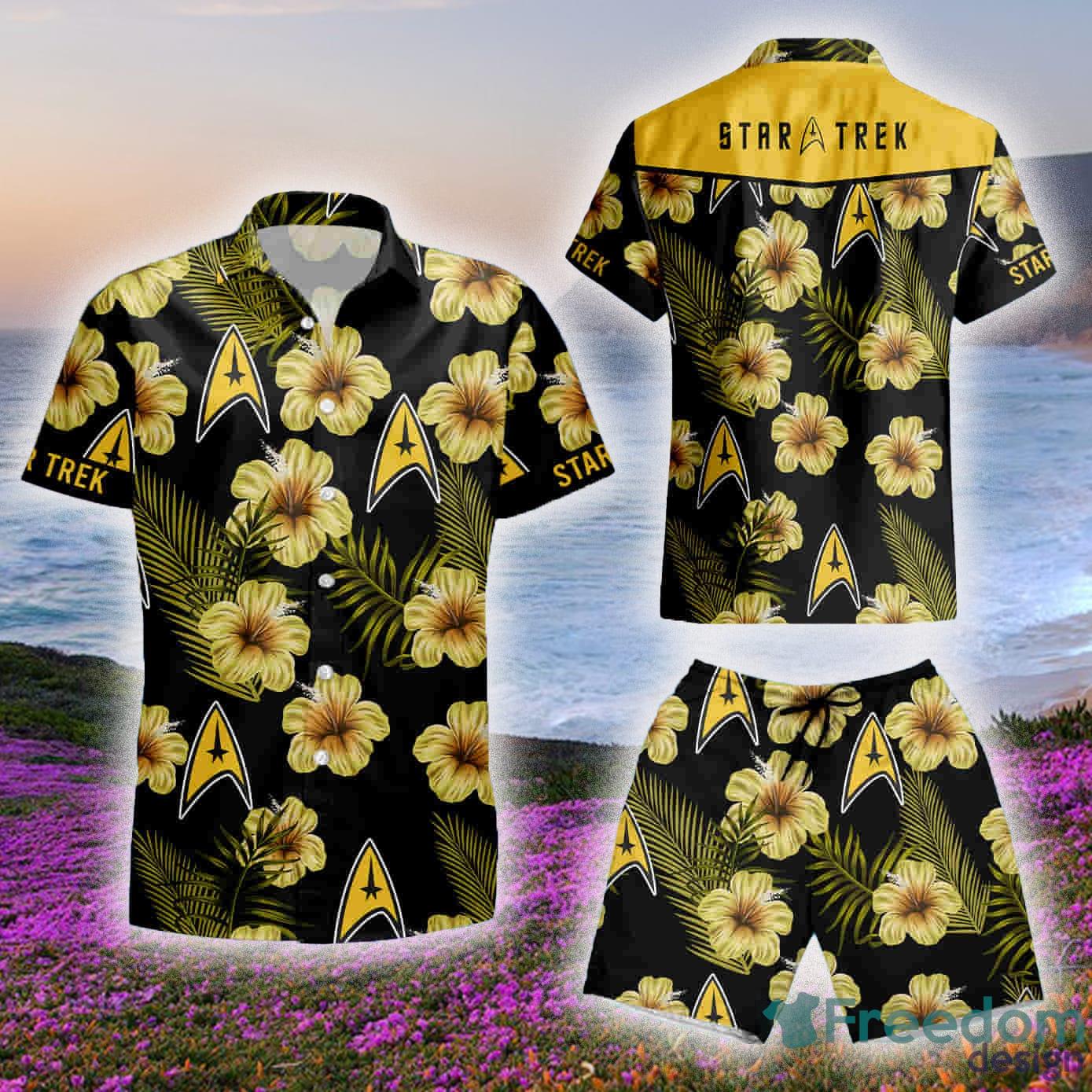 Star Trek Starships Hawaii Shirt Summer Aloha Shirt For Men Women Dark Style  - Freedomdesign