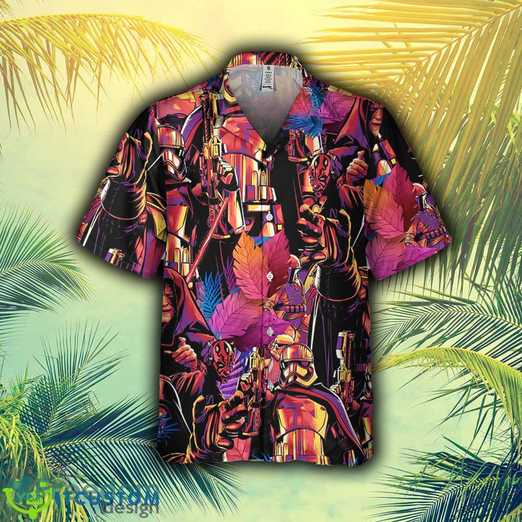 Star Wars Colorful Tropical Darth Vader Stormtrooper Disney Fans Gift Star  Wars Hawaiian Shirt And Shorts - Freedomdesign