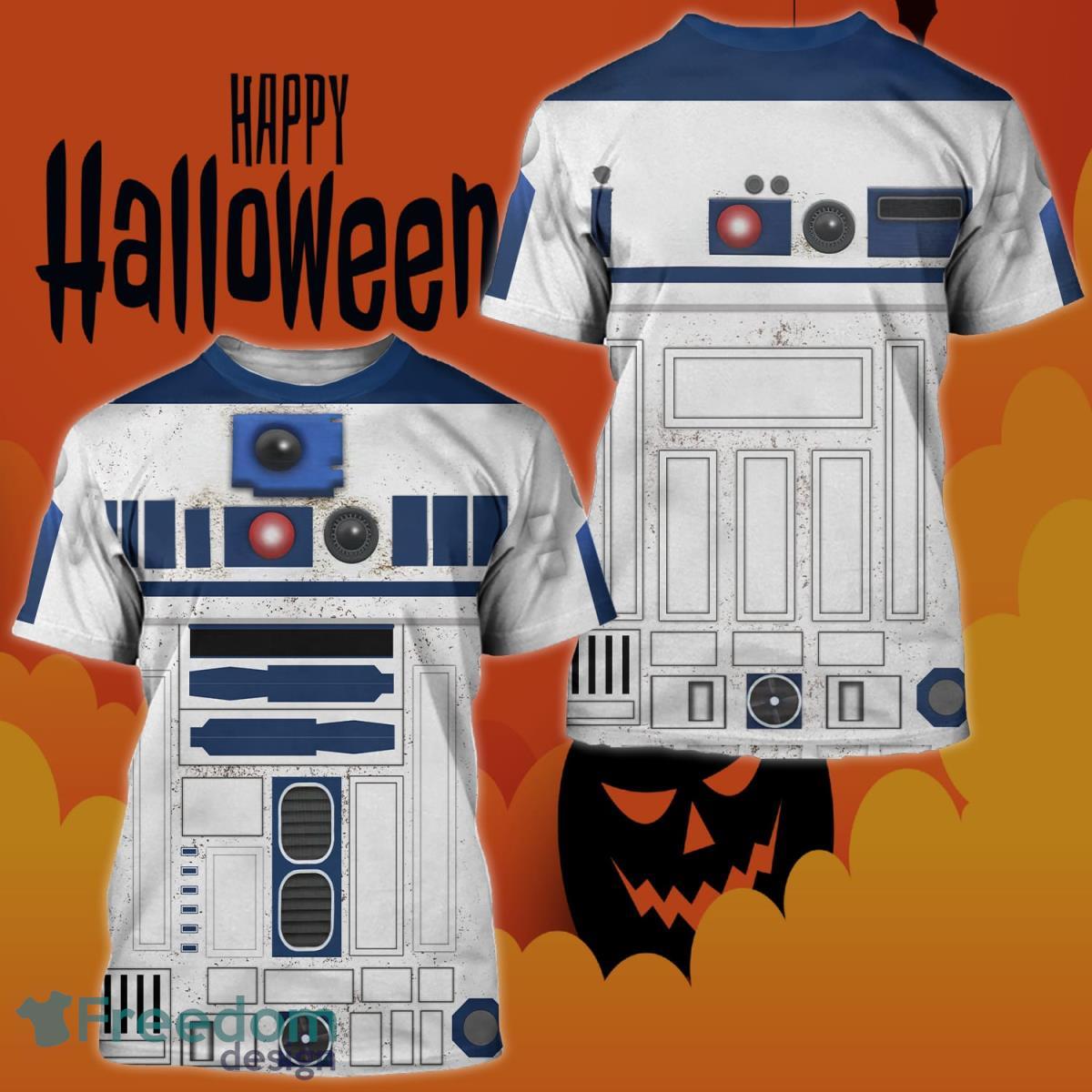 Star Wars Costume, R2D2 Halloween Cosplay 3D Shirt Product Photo 1