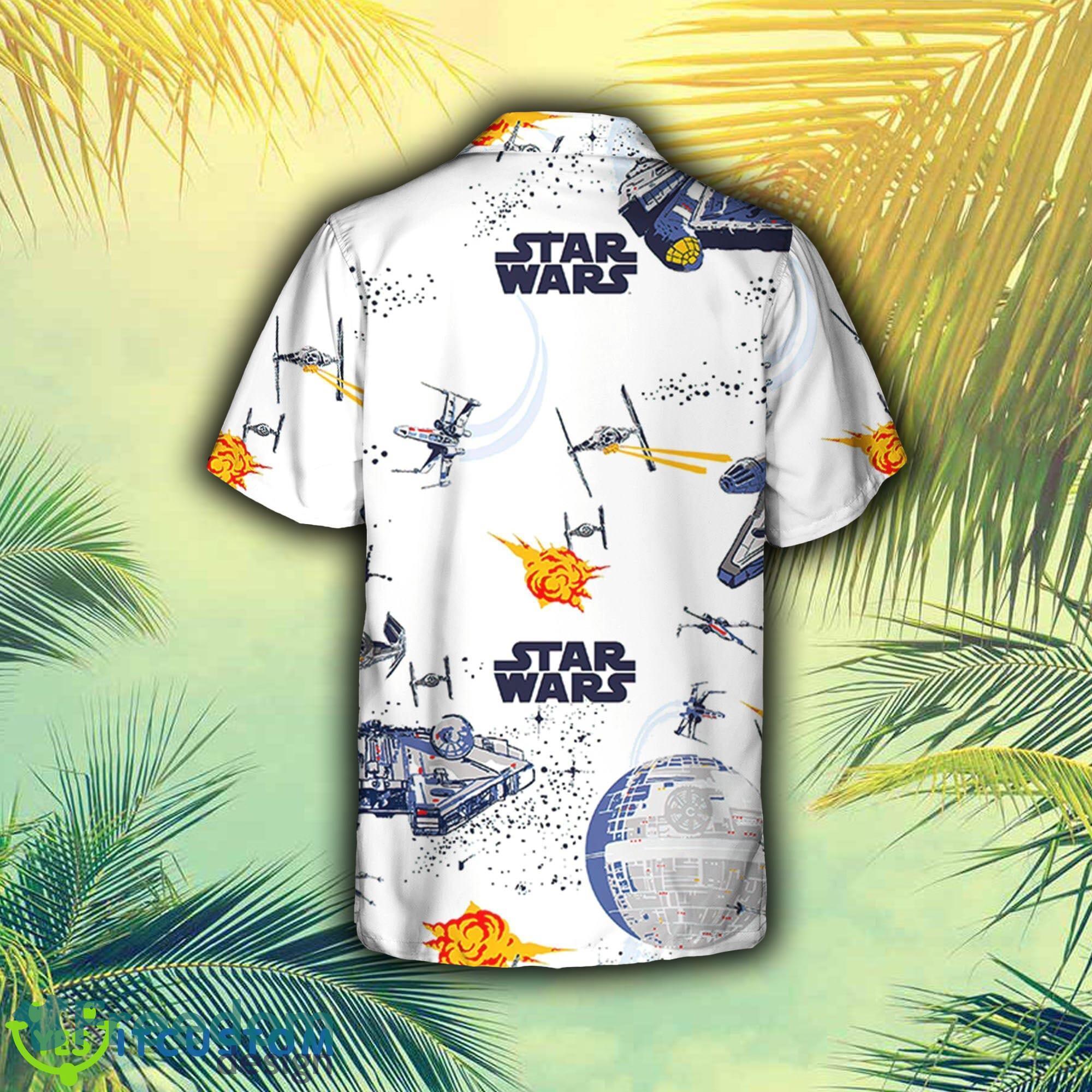 Space Ship Battle Star Wars Hawaiian Shirt - Beuteeshop