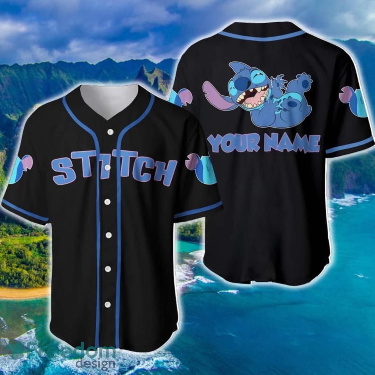 Stitch Disney Baseball Jersey Product Photo 1