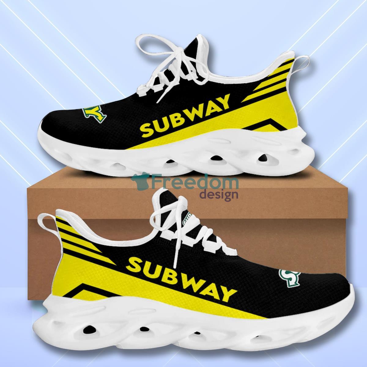 Subway Max Soul Shoes Unique Sneakers For Men Women Product Photo 2