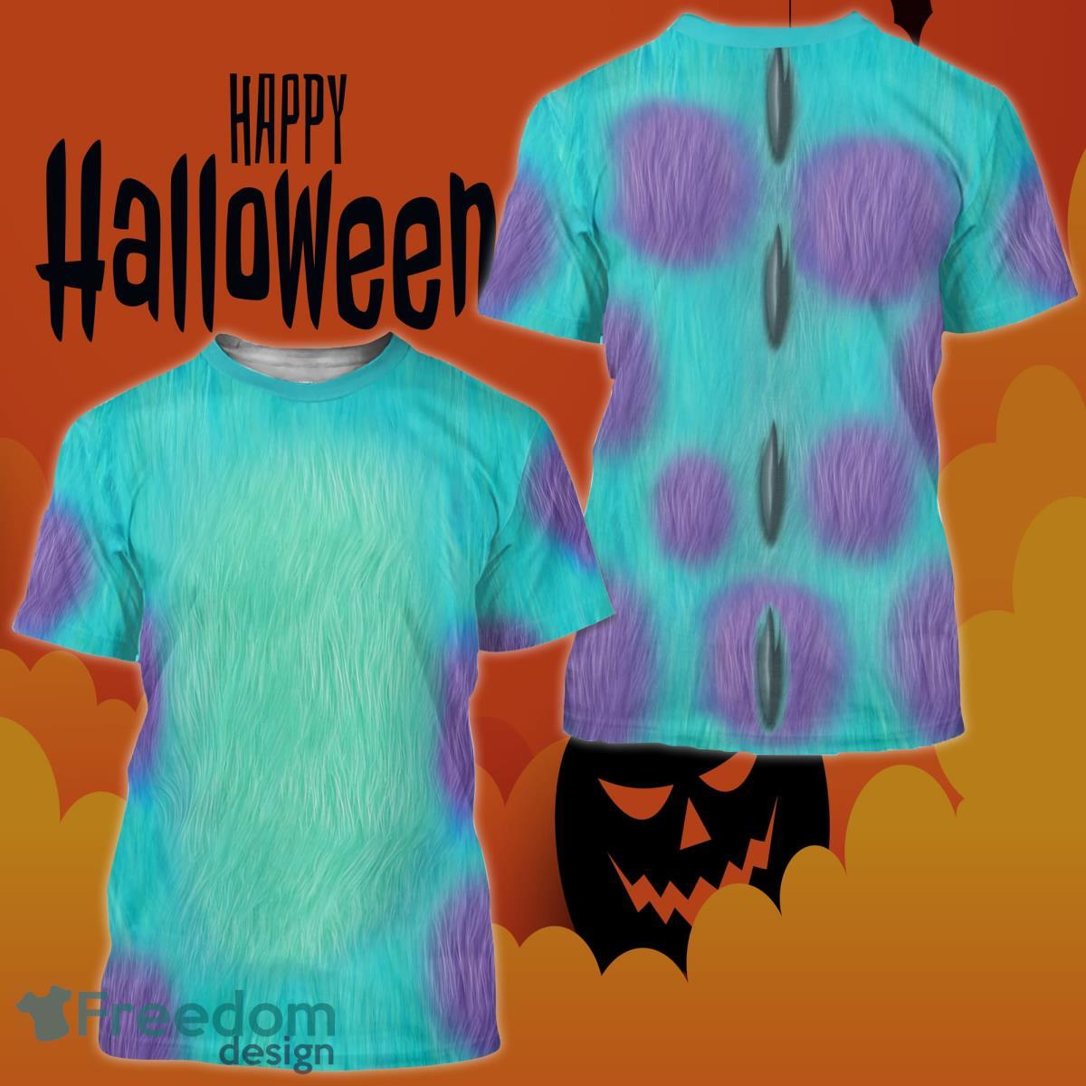 Sulley Halloween Cosplay 3D Shirt Product Photo 1