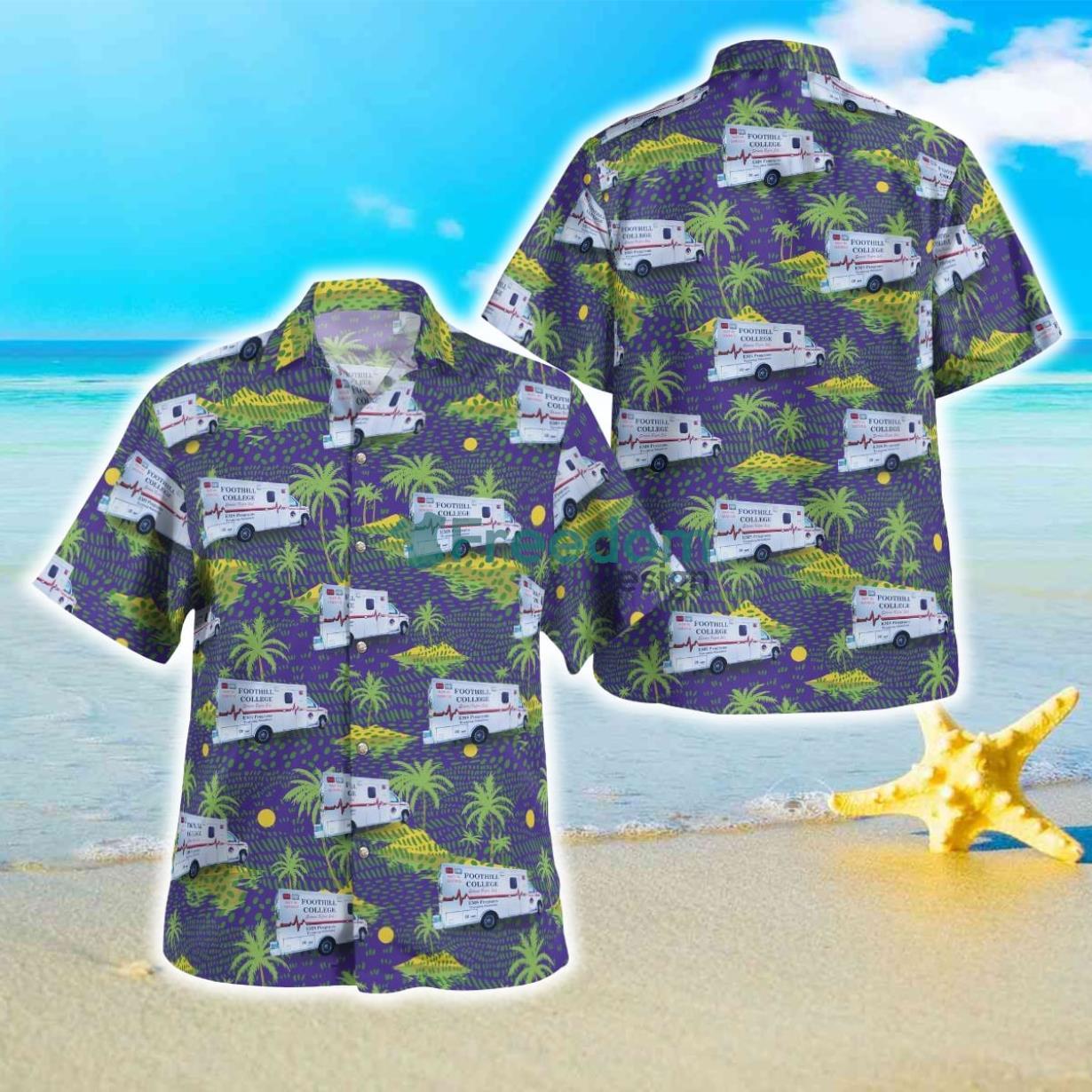 Sunnyvale, California, Foothill EMS Hawaiian Shirt Best Style For Men Women Product Photo 1