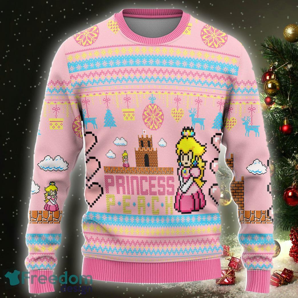 Princess peach shop christmas sweater