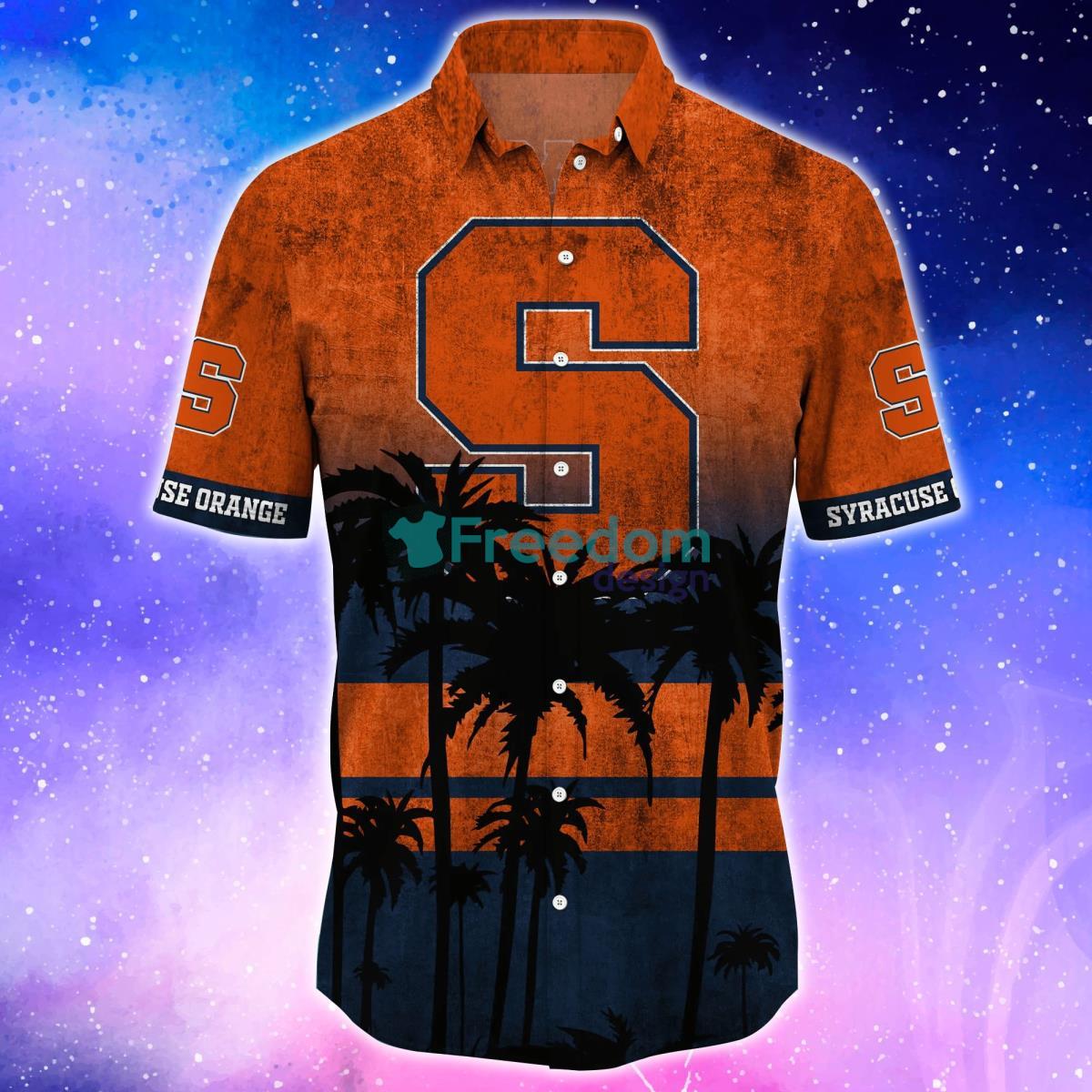 Syracuse Orange Trending Hawaiian Shirt And Shorts For Fans Product Photo 2