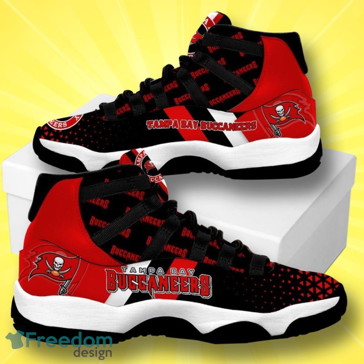 Tampa Bay Buccaneers Football Team Air Jordan 11 Sneakers Shoes