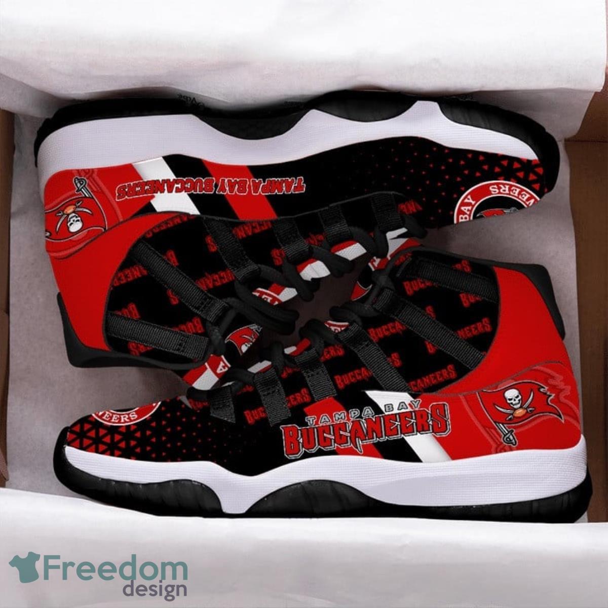 Tampa Bay Buccaneers Football Team Air Jordan 11 Best Sneakers For Fans Product Photo 1