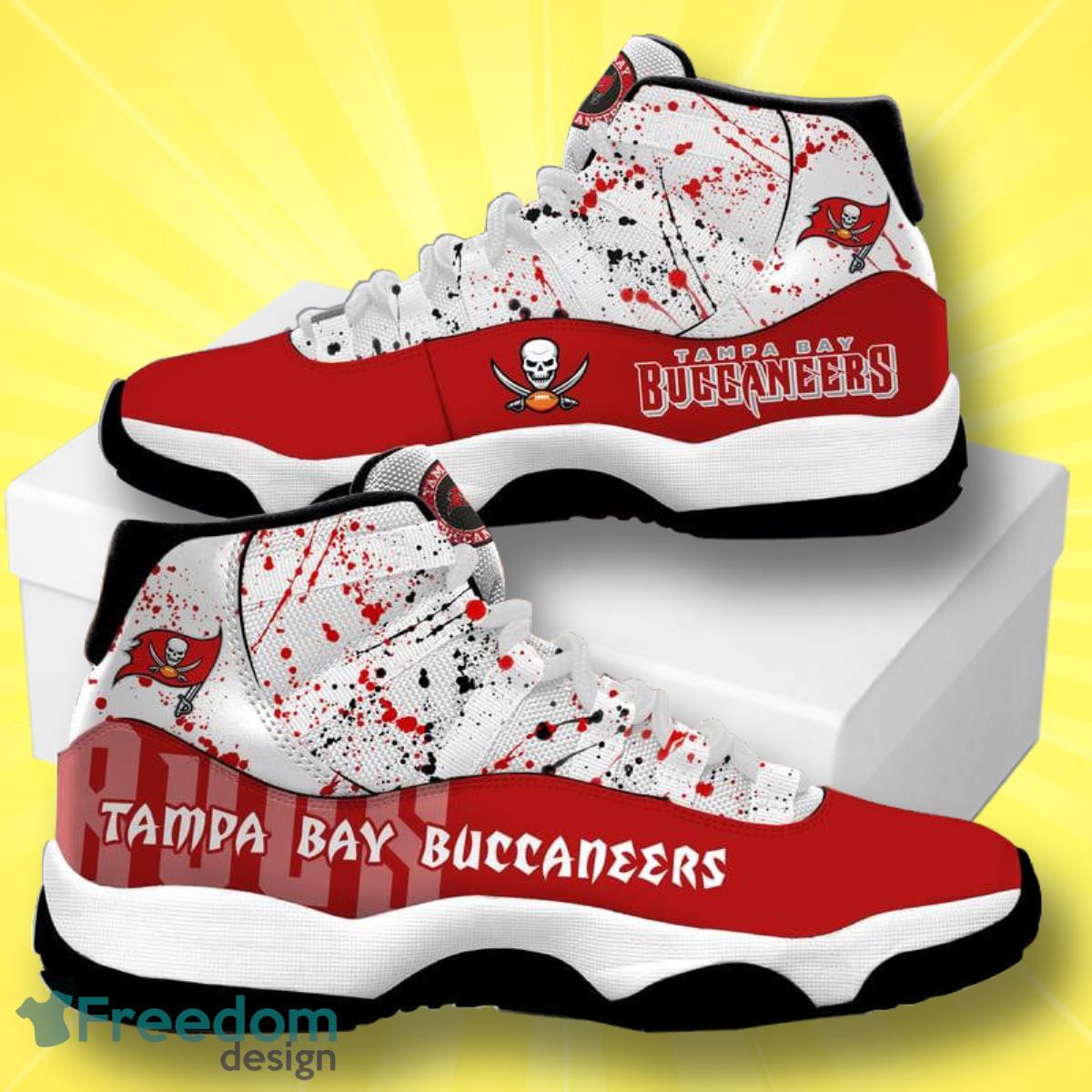 Tampa Bay Buccaneers Football Team Air Jordan 11 Best Sneakers For Men Women Fans Product Photo 1