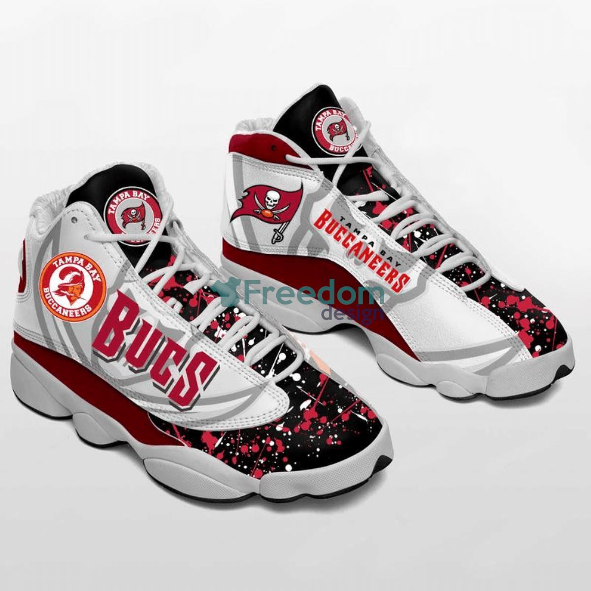 Tampa Bay Buccaneers Football Team Air Jordan13 Shoes For Fans Product Photo 1